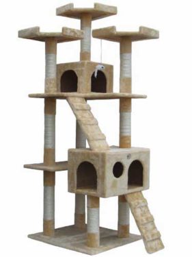 Go Pet Club 72" Cat Tree Condo Best cat trees for big cats