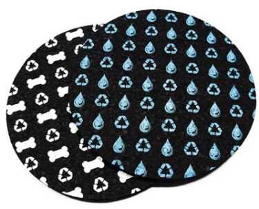 Made in USA pet food bowl mats