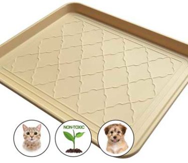 Premium pet food bowl mats