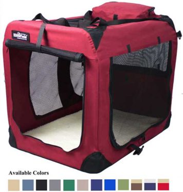 3-Door Folding Soft best Dog Crates 